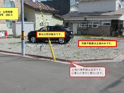 北海道函館市 五稜郭駅 土地 909万円の国税庁公売物件 #1