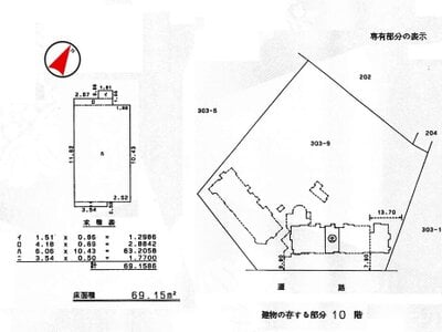 愛知県名古屋市瑞穂区 堀田駅3分 マンション「ライオンズステージ瑞穂ペンティアス」1,952万円の国税庁公売物件 #4