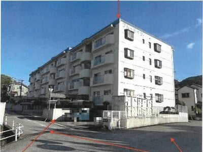 高知県高知市 朝倉駅前駅23分 マンション「大谷ブルーハイツ」581万円の競売物件 #1