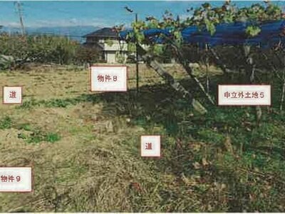 山梨県笛吹市 山梨市駅 農地 84万円の競売物件 #12