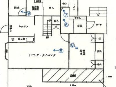 宮城県東松島市 矢本駅6分 戸建て 882万円の競売物件 #2