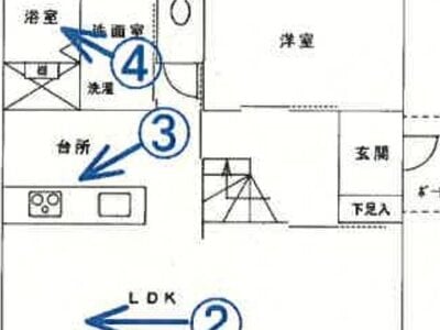 宮城県多賀城市 陸前山王駅5分 戸建て 681万円の競売物件 #2
