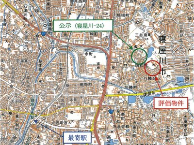 大阪府寝屋川市 寝屋川市駅20分 土地 912万円の競売物件 #13