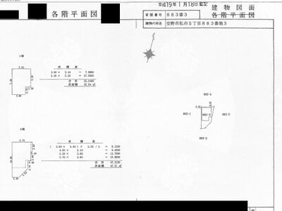 大阪府交野市 河内森駅8分 戸建て 679万円の国税庁公売物件 #2