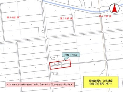 北海道石狩郡新篠津村 北海道医療大学駅 土地 92万円の国税庁公売物件 #8