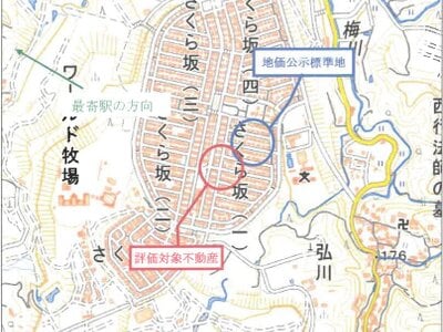 大阪府南河内郡河南町 富田林駅 土地 179万円の競売物件 #3