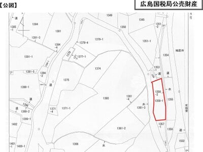 岡山県総社市 日羽駅13分 農地 10万円の国税庁公売物件 #7