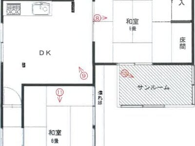 岡山県岡山市中区 門田屋敷駅11分 戸建て 571万円の競売物件 #2