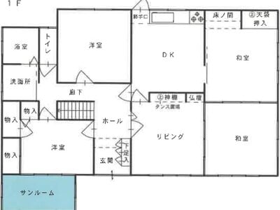 (値下げ) 福島県耶麻郡猪苗代町 関都駅24分 戸建て 195万円の競売物件情報 #2