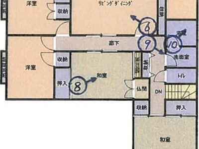 石川県金沢市 乙丸駅10分 戸建て 1,217万円の競売物件情報 #2