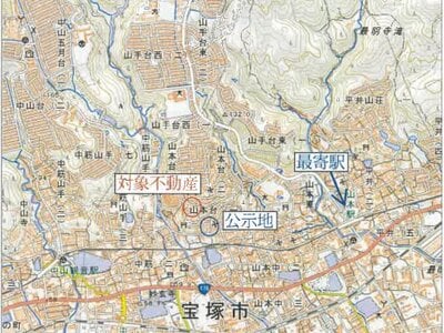 (値下げ) 兵庫県宝塚市 中山寺駅10分 戸建て 988万円の競売物件情報 #11