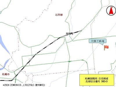 (値下げ) 北海道石狩郡新篠津村 豊幌駅 土地 15万円の国税庁公売物件情報 #7