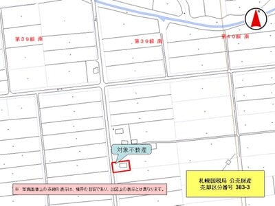 (値下げ) 北海道石狩郡新篠津村 豊幌駅 土地 15万円の国税庁公売物件情報 #8