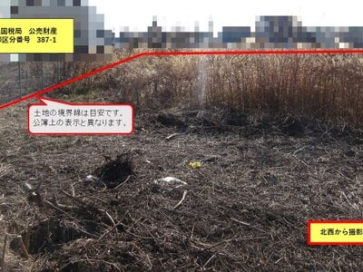 北海道函館市 桔梗駅9分 土地 378万円の国税庁公売物件情報 #3