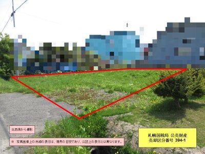北海道石狩郡当別町 当別駅14分 土地 128万円の国税庁公売物件情報 #9