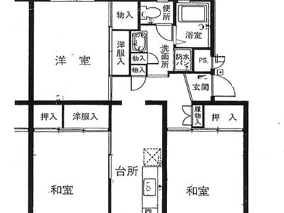 千葉県千葉市花見川区 新検見川駅13分 マンション「東急ドエル新検見川ビレジ」330万円の国税庁公売物件情報 #5