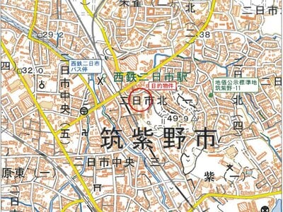 福岡県筑紫野市 西鉄二日市駅3分 土地 107万円の競売物件情報 #6