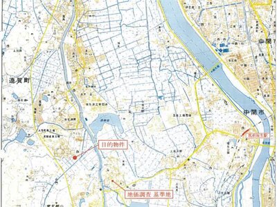 福岡県鞍手郡鞍手町 筑前垣生駅 土地 441万円の競売物件情報 #4