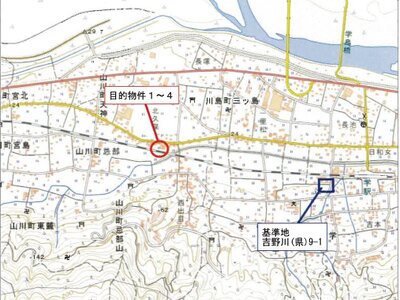 徳島県吉野川市 学駅17分 戸建て 935万円の競売物件情報 #61