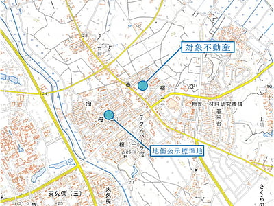 茨城県つくば市 つくば駅 土地 707万円の競売物件情報 #5