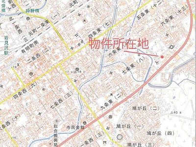 北海道岩見沢市 岩見沢駅23分 土地 674万円の競売物件情報 #4