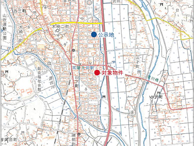茨城県常陸太田市 常陸太田駅5分 土地 227万円の競売物件情報 #3