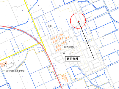 (値下げ) 北海道深川市 深川駅 土地 20万9,000円の国有財産売却物件情報 #2