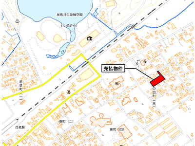 (値下げ) 北海道白老郡白老町 白老駅12分 土地 249万円の国有財産売却物件情報 #2