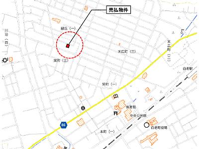(値下げ) 北海道白老郡白老町 白老駅13分 土地 90万5,000円の国有財産売却物件情報 #2