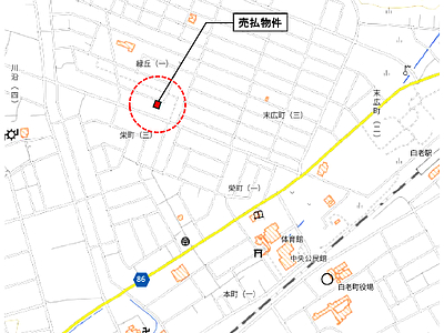(値下げ) 北海道白老郡白老町 白老駅12分 土地 88万6,000円の国有財産売却物件情報 #2