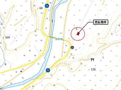 北海道新冠郡新冠町 土地 10万7,000円の国有財産売却物件情報 #2