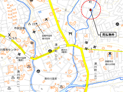 (値下げ) 北海道函館市 湯の川駅6分 土地 829万円の国有財産売却物件情報 #2