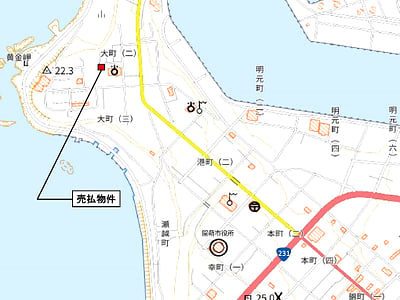 (値下げ) 北海道留萌市 土地 97万円の国有財産売却物件情報 #2