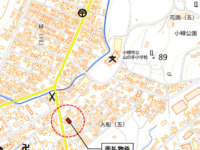 (値下げ) 北海道小樽市 小樽駅19分 土地 120万円の国有財産売却物件情報 #2