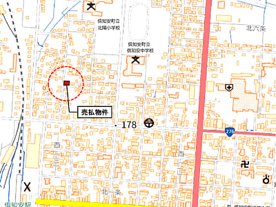 北海道虻田郡倶知安町 倶知安駅6分 土地 1,100万円の国有財産売却物件情報 #2