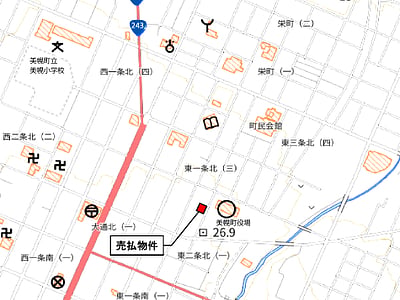 北海道網走郡美幌町 美幌駅18分 土地 459万円の国有財産売却物件情報 #2